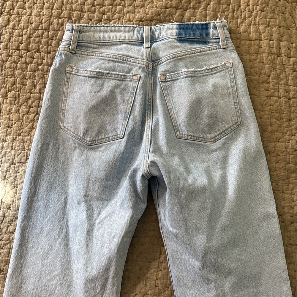 Abercrombie & Fitch Light Blue High Rise Women Jeans - Picture 9 of 9